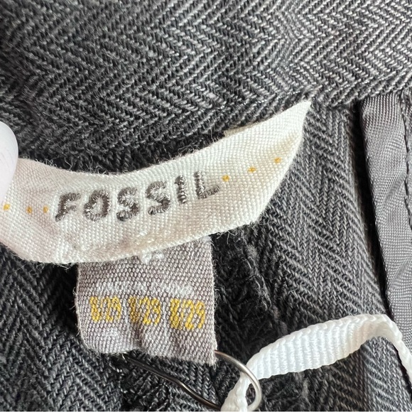 Fossil Grey Cropped Dress Pants size 8/29 New - Picture 4 of 7